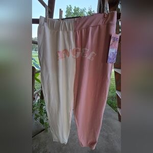 WOMENS Two-Tone Angel Print Bottoms